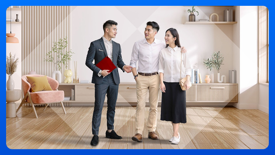 Techcombank đồng hành vay mua nhà an tâm