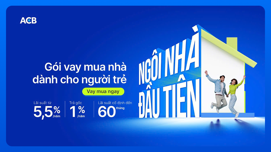 ACB giải pháp vay mua bất động sản hiệu quả